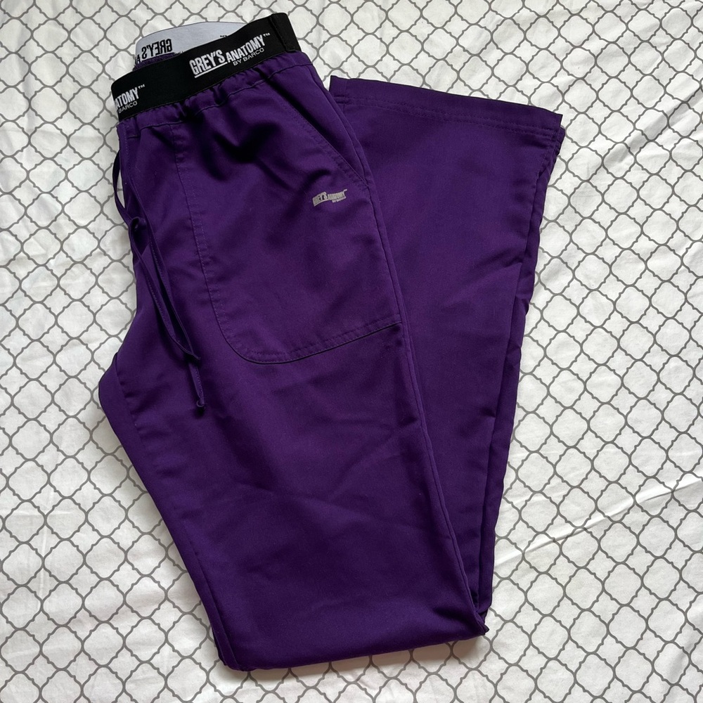 Greys anatomy scrub pants in size SMALL TALL